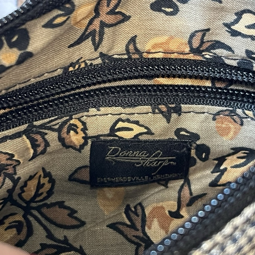 Donna Sharp Small Mini Quilted Patchwork Handbag … - image 8